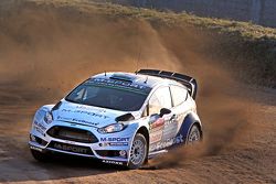 Elfyn Evans and Daniel Barrit, M-Sport Ford Fiesta WRC