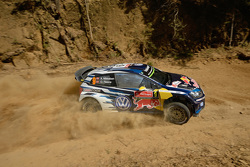 Andreas Mikkelsen y Ola Floene, Volkswagen Polo WRC, Volkswagen Motorsport