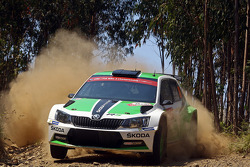 Esapekka Lappi et Janne Ferm, Skoda Motorsport Skoda Fabia R5