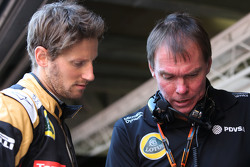 Ромен Грожан, Lotus F1 Team и Алан Пермейн, Lotus F1 Team