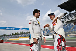 Miguel Molina, Audi Sport Team Abt Audi RS 5 DTM et Mattias Ekström, Audi Sport Team Abt Sportsline, Audi A5 DTM