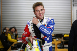 Le vainqueur Oliver Rowland, Fortec Motorsports