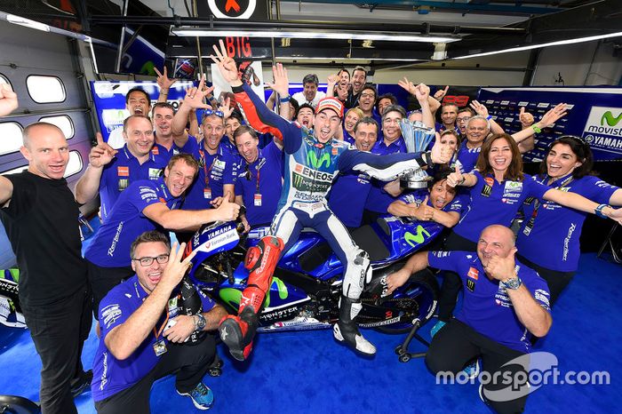 El ganador,  Jorge Lorenzo, Yamaha Factory Racing