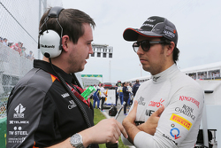 Sergio Perez, Sahara Force India F1 no grid