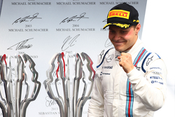 Podium : Le troisième Valtteri Bottas, Williams FW37