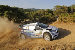 Ott Tanak et Molder Raigo, M-Sport Ford Fiesta WRC