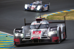 #9 Audi Sport Team Joest Audi R18 e-tron quattro: Рене Раст, Филипе Альбукерк, Марко Бонаноми