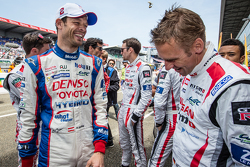 #2 Toyota Racing Toyota TS040 Hybrid : Alexander Wurz et #22 Nissan Motorsports Nissan GT-R LM NISMO : Michael Krumm