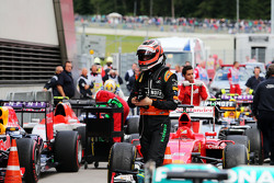 Nico Hulkenberg, Sahara Force India F1 en el parc ferme