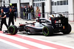 Stoffel Vandoorne, McLaren MP4-29H Piloto de pruebas y reserva