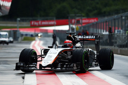Esteban Ocon, Sahara Force India F1 VJM08 Piloto de prueba