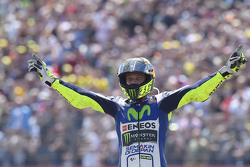 Ganador de la carrera Valentino Rossi, Yamaha Factory Racing