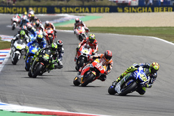 Largada: Valentino Rossi, Yamaha Factory Racing