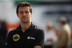 Jolyon Palmer, pilote d'essais et de réserve Lotus F1 Team