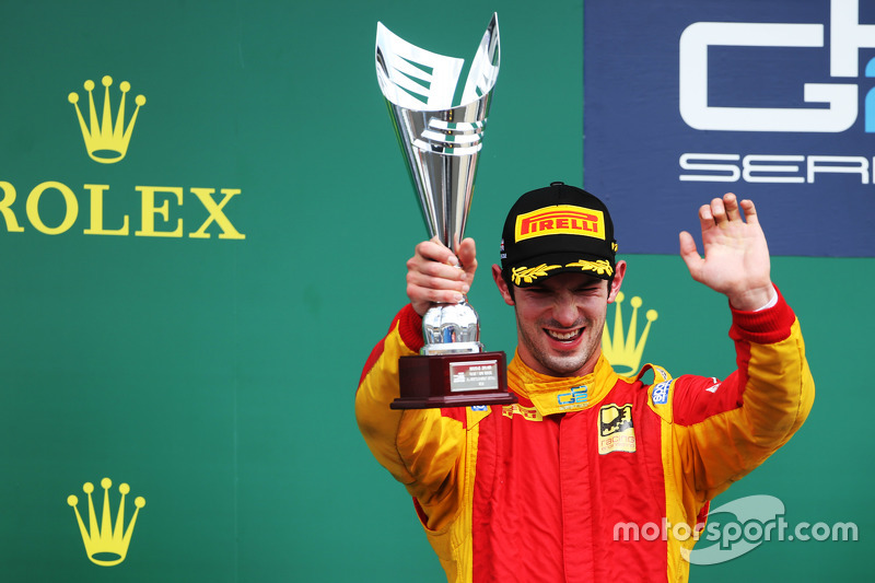 Podium : le deuxième, Alexander Rossi, Racing Engineering