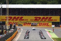 The start of the race