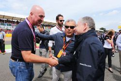 Sir Martin Sorrell, WPP CEO, con Jean Todt, Presidente de la FIA