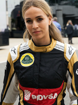 Carmen Jorda, piloto de desenvolvimento da Lotus F1 Team