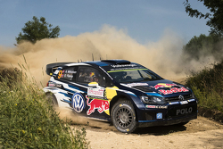 Andreas Mikkelsen y Ola Floene, Volkswagen Polo WRC, Volkswagen Motorsport