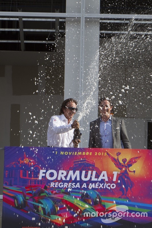 Emerson Fittipaldi, Embajador del GP de México con Rodrigo Sánchez de CIE
