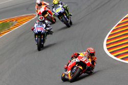 Marc Marquez, Repsol Honda Team, Jorge Lorenzo e Valentino Rossi, Yamaha Factory Racing and Dani Pedrosa, Repsol Honda Team