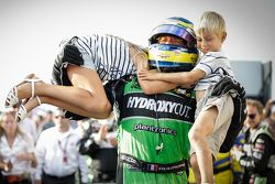 El ganador, Sébastien Bourdais, KV Racing Technology Chevrolet