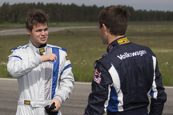 Sèbastien Ogier et le champion d'échecs Magnus Carlsen testent la VW Polo R