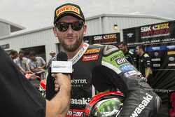 Segundo lugar, Tom Sykes, Kawasaki Racing