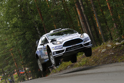 Ott Tanak y Molder Raigo, M-Sport Ford Fiesta WRC