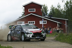 Mads Ostberg et Jonas Andersson, Citroën DS3 WRC, Citroën World Rally Team