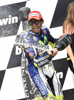 Tercer lugar: Valentino Rossi, Yamaha Factory Racing