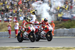 Andrea Iannone dan Andrea Dovizioso, Ducati Team