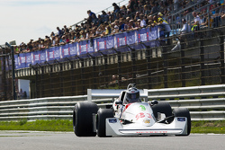 Freddie Hunt in de Hesketh van vader James Hunt