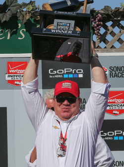 Chip Ganassi fête sa victoire