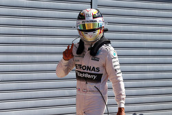 Обладатель поула Льюис Хэмилтон, Mercedes AMG F1 Team