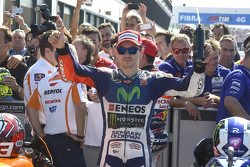 Ganador de la pole Jorge Lorenzo, Yamaha Factory Racing
