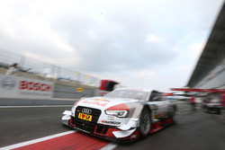 Hans-Joachim Stuck mit dem Audi RS 5 DTM-Renntaxi