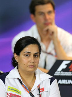 Monisha Kaltenborn, diretora da Sauber F1 Team