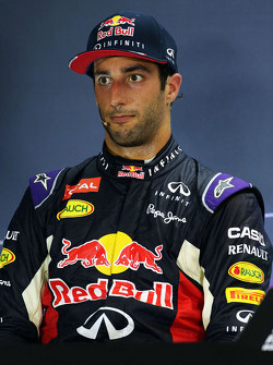 Daniel Ricciardo, Red Bull Racing lors de la conférence de presse de la FIA