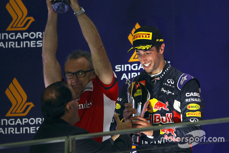 2015 - Grand Prix von Singapur: Daniel Ricciardo, Red Bull Racing RB 11
