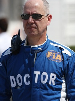Dr Gary Hartstein, FIA Medical Delegate