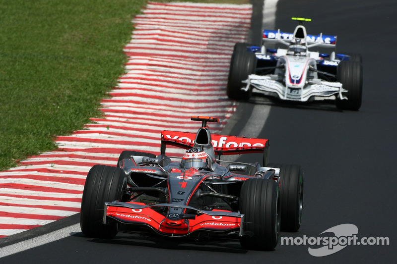 Fernando Alonso, McLaren Mercedes, Robert Kubica,  BMW Sauber F1 Team