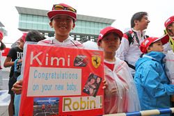 Kimi Raikkonen, Ferrari fans