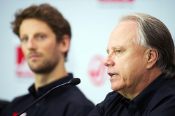 Ромен Грожан, Haas F1 Team и Джин Хаас, Haas F1 Team