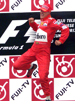 1. und Weltmeister 2000: Michael Schumacher, Ferrari