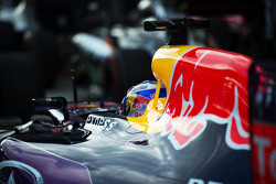 Daniel Ricciardo, Red Bull Racing RB11 in parc ferme