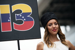 Chica de la parilla para Pastor Maldonado, Lotus F1 Team