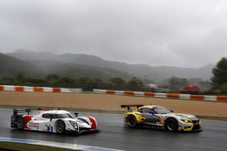 #52 BMW Team Marc VDS BMW Z4: Andy Priaulx, Henry Hassid, Jesse Krohn, #3 Team LNT Ginetta - Nissan: Chris Hoy, Charlie Robertson