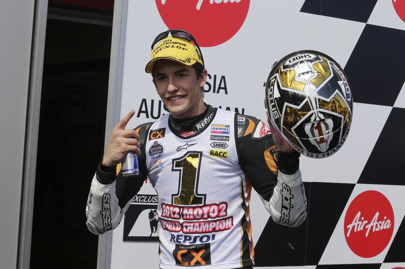 Marc Marquez, Team CatalunyaCaixa Repsol Suter, Campeão da Moto2 em 2012