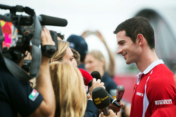 Alexander Rossi, Manor Marussia F1 Team avec les médias